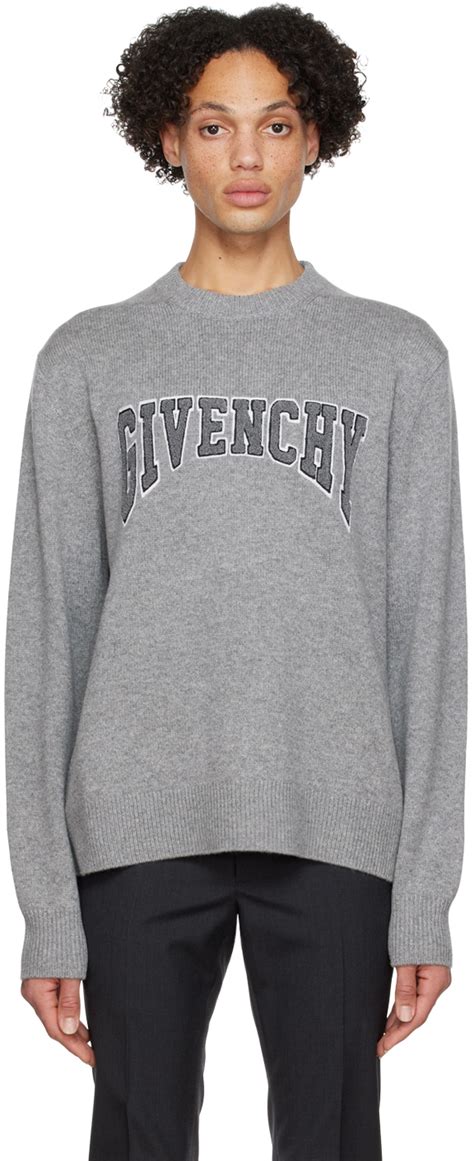 givenchy sweater grey